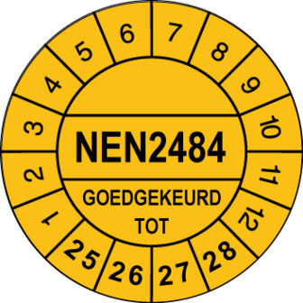 NEN2484-&Oslash;30mm-Geel