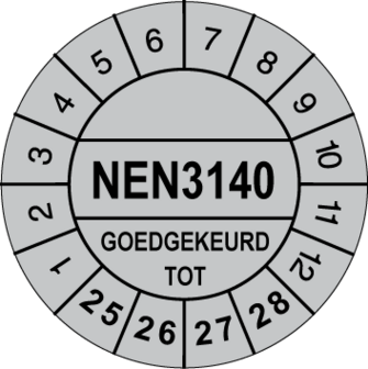 NEN3140-&Oslash;30mm-Grijs