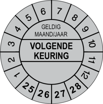 Volgende Keuring-Grijs