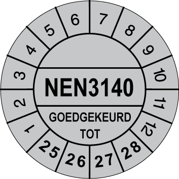 NEN3140-Ø30mm-Grijs